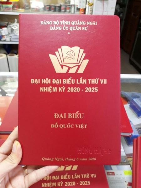 Ấn phẩm phục vụ hội nghị - Công Ty TNHH MTV In Hoàng Long Quảng Ngãi (Cơ Sở Khắc Dấu Quảng Ba)
